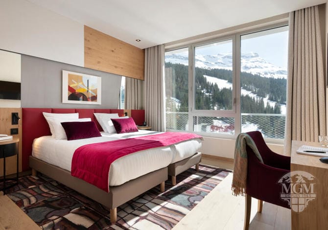 Chambre 2 personnes Deluxe - MGM Hôtels & Résidences – Hôtel Alhena - Flaine Forum 1600