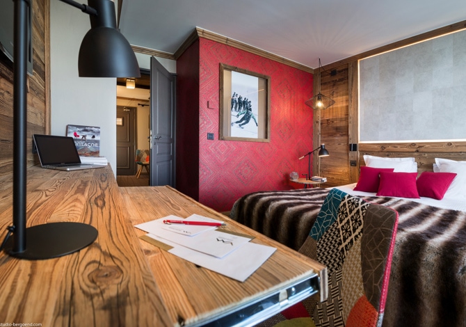 Chambre Standard 2 Adultes avec petit-déjeuner - Hôtel Village Montana 4* - Tignes 2100 Le Lac