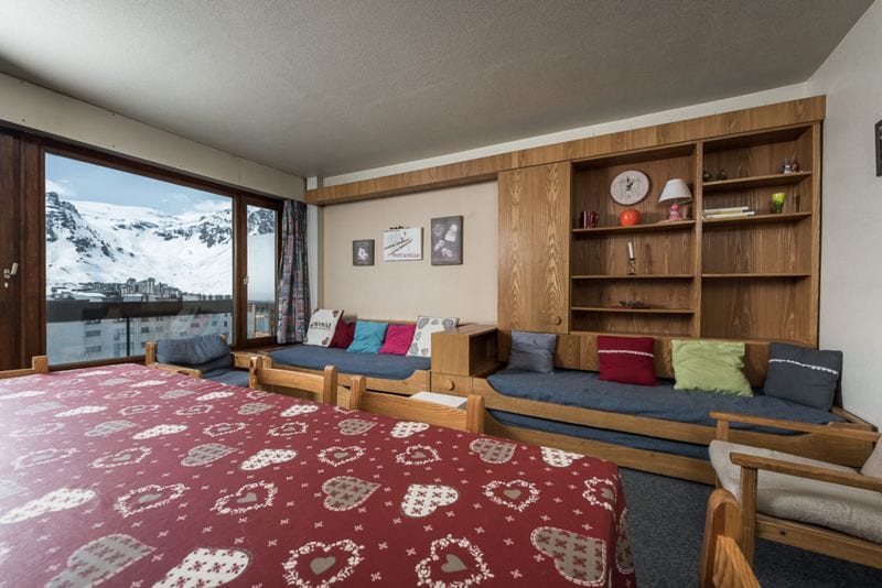 2 pièces 7 personnes - travelski home choice - Appartements BEC ROUGE - Tignes 2100 Le Lac