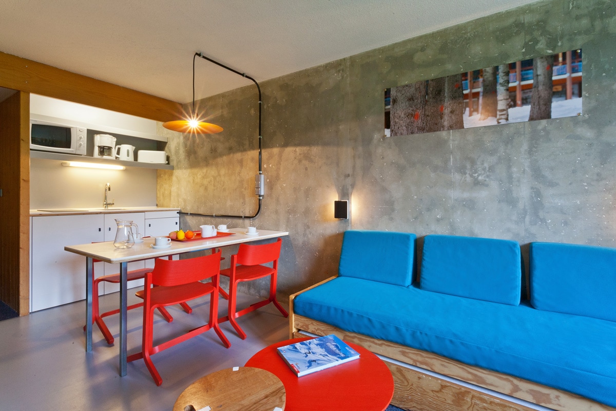 Studio 5 personnes - travelski home choice - Appartements LAUZIERES - Les Arcs 1800