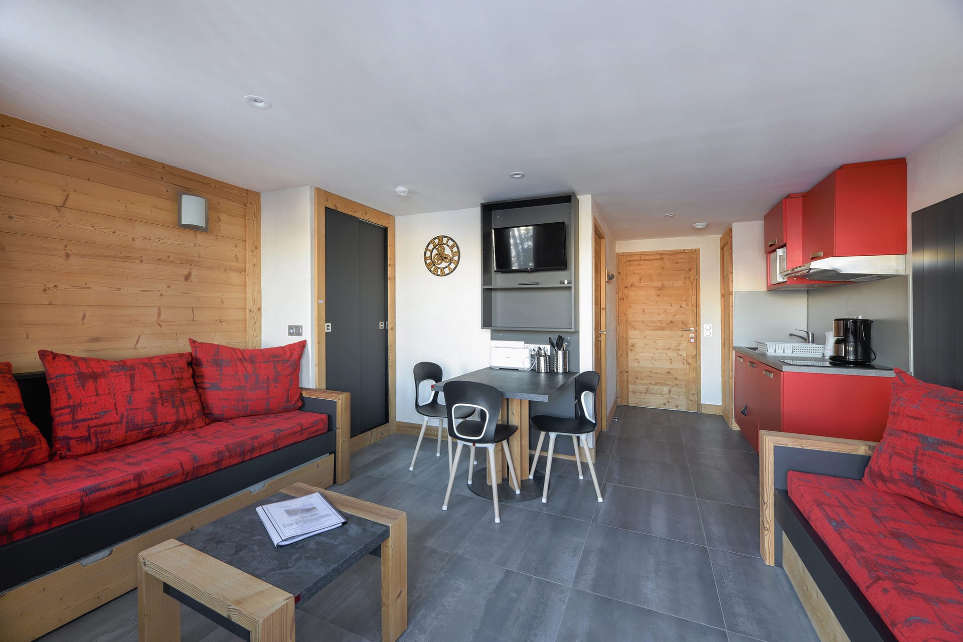 Studio 3 personnes - Appartements BACKGAMMON - Plagne - Les Coches