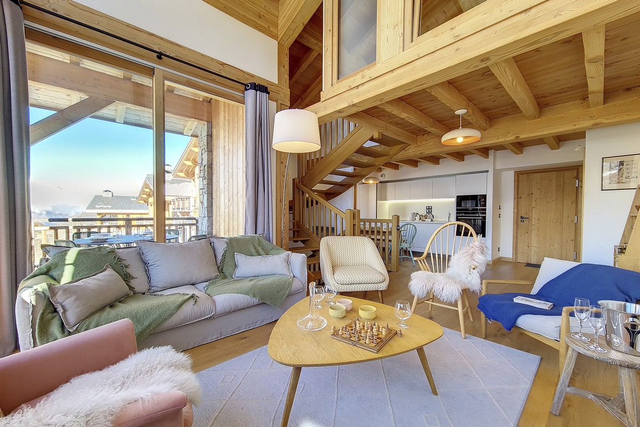 chalet 5 pièces 8 personnes - travelski home choice - Chalet CASEBLANCHE - Saint Martin de Belleville