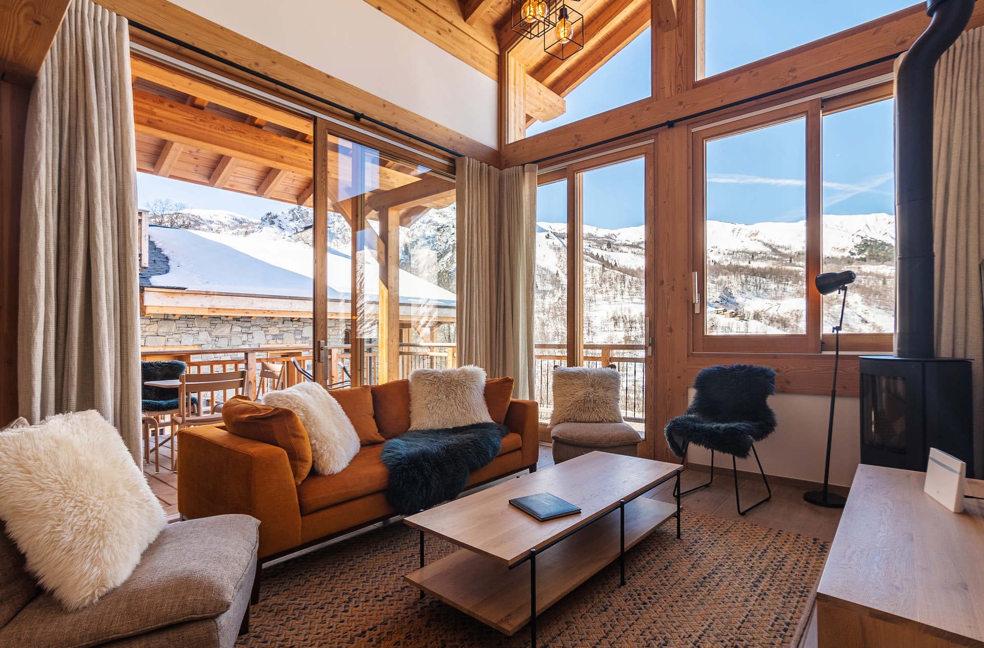 chalet 5 pièces 8 personnes - travelski home choice - Chalet CASEBLANCHE - Saint Martin de Belleville