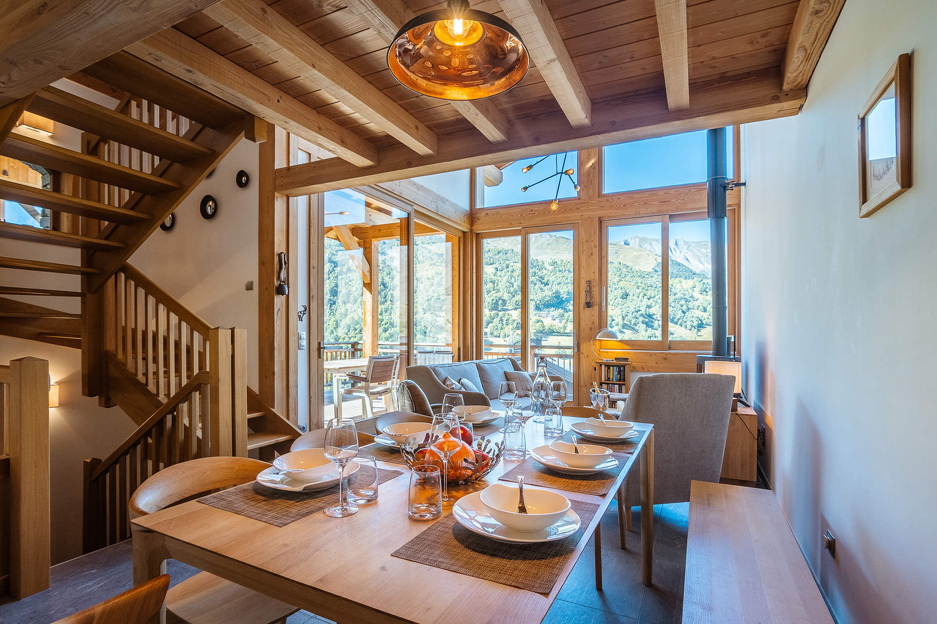 chalet 5 pièces 9 personnes - travelski home choice - Chalet CASEBLANCHE - Saint Martin de Belleville