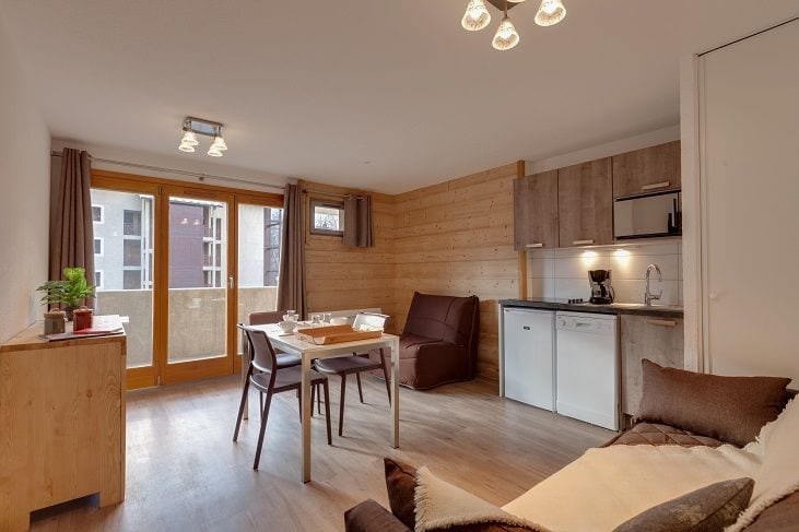 Studio 3 personnes - Appartements SIGNAL DU PROREL - Serre Chevalier 1200 - Briançon