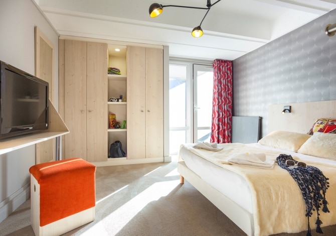 Chambre 2 Personnes en pension-complète - Village Club MMV Le Flaine 3* - Pension incluse - Flaine Forum 1600