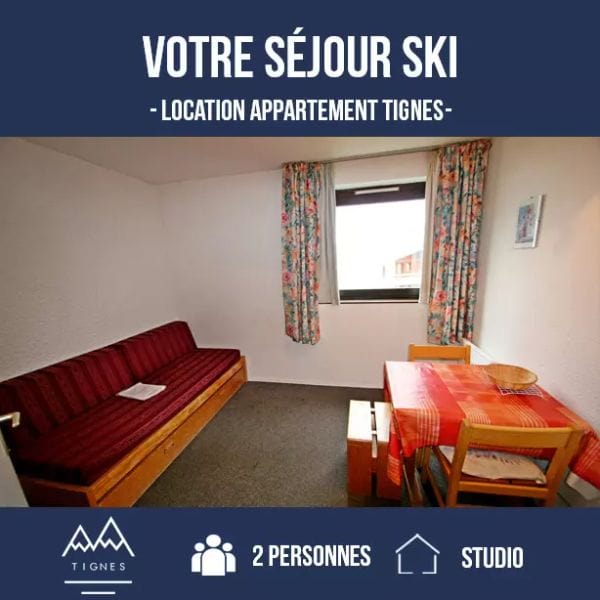 Studio pour 2 Personnes - Les Tommeuses - Tignes Val Claret