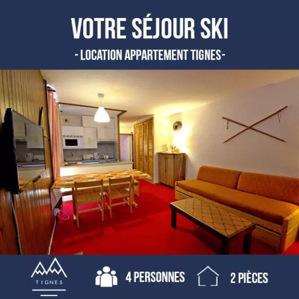 2 Pièces pour 4 Personnes - Le Prariond - Tignes Val Claret