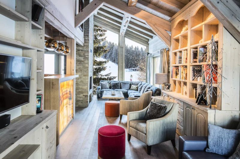 Luxe et élégance pour ce chalet avec jacuzzi,au pied des pistes ! - Résidence Explorer Meleze - Les Gets