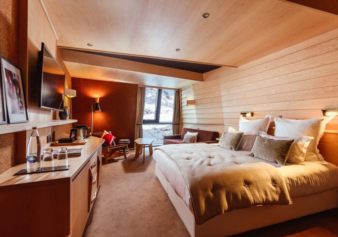 Chambre Deluxe avec demi-pension - Hôtel Altapura 5* - Val Thorens