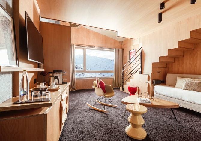 Suite Duplex Famille avec demi-pension - Hôtel Altapura 5* - Val Thorens