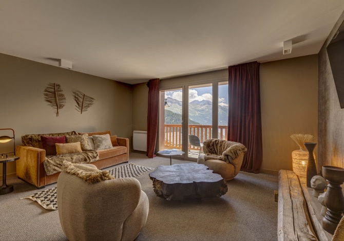 Suite Montagne avec balcon et demi-pension - Hôtel I.L.Y Rosière 4* - La Rosière