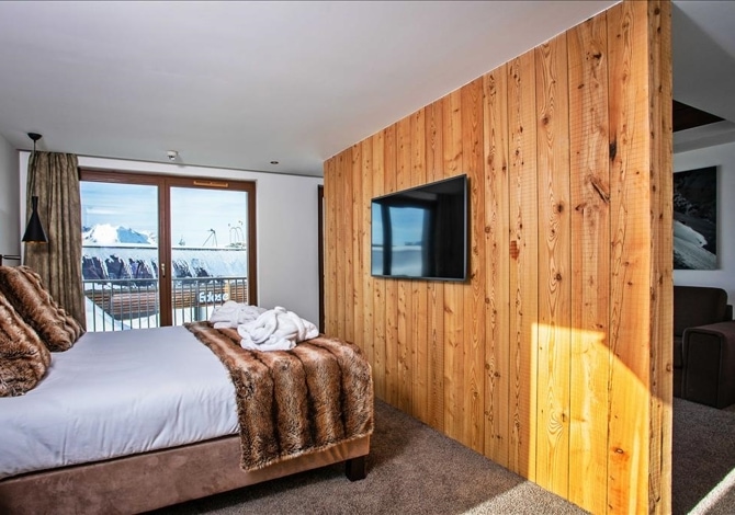 Suite 4 Personnes avec petit-déjeuner - Hôtel Daria-I Nor 5* - Alpe d'Huez