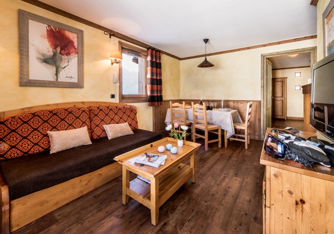 5 Pièces 10 Personnes avec cabine - Résidences Village Montana 4* - Tignes 2100 Le Lac