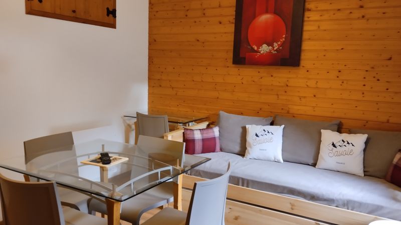 2 pièces 6 personnes vue montagne - Appartement Hameau 1 002 - SPA & PISCINE appartement 6 pers - Orelle - Val Thorens