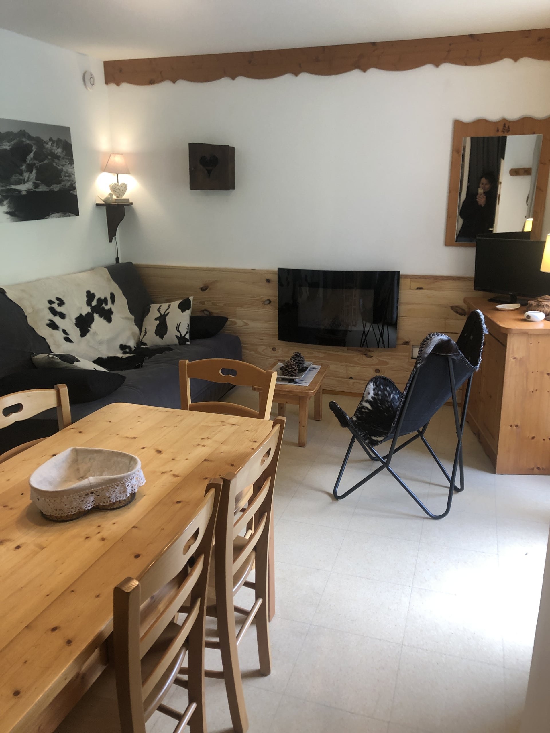 2 pièces 6 personnes vue montagne et vue pistes de ski - Appartement Balcons B 011 - PARC NAT. VANOISE appart. 6 pers. - Val Cenis Termignon