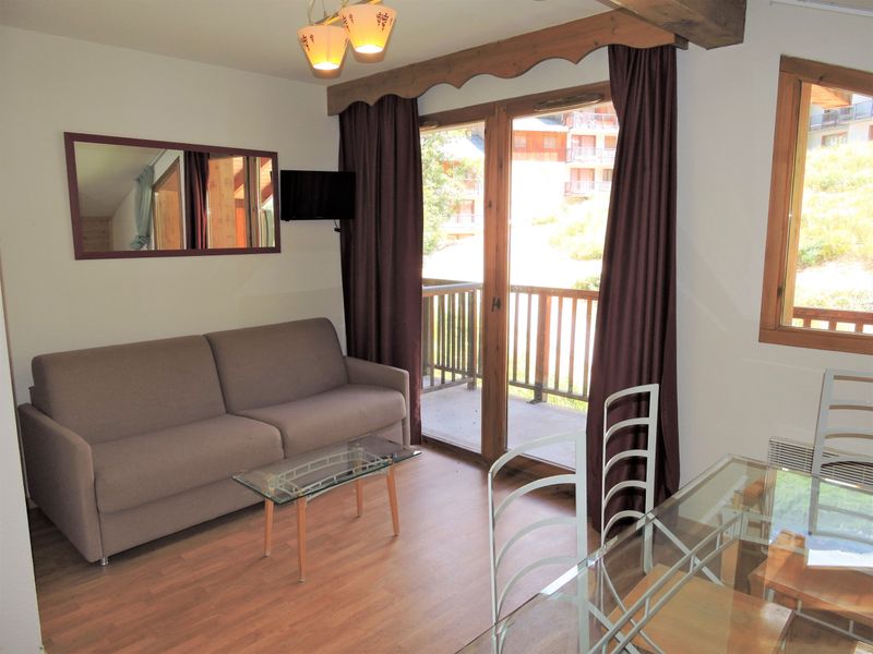 2 pièces 6 personnes vue montagne - Appartement Hameau 1 303 - SPA & PISCINE appartement 6 pers - Orelle - Val Thorens