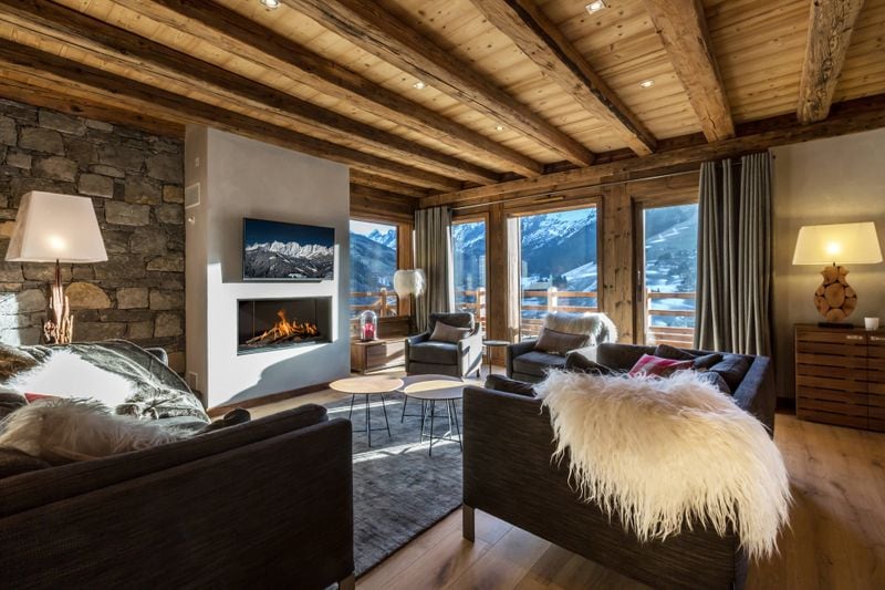 chalet 6 pièces 10 personnes - Chalet SAGALODGE - La Clusaz