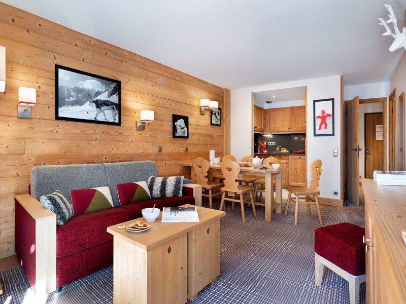 Appartement 6 personnes - 1 chambre + 1 coin nuit - Pierre & Vacances Résidence premium Les Chalets du Forum - Courchevel 1850