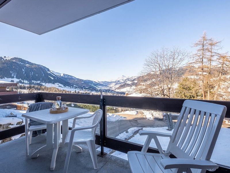 Studio 4 personnes - Balcon ou rez de jardin - Pierre & Vacances Résidence Le Mont d'Arbois - Megève