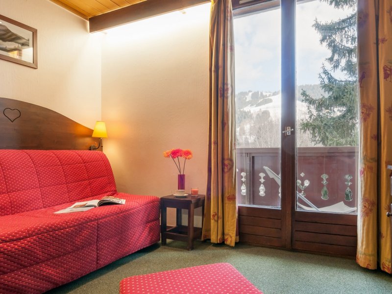 Studio 5 personnes - 1 chambre - Balcon - Pierre & Vacances Résidence Le Mont d'Arbois - Megève