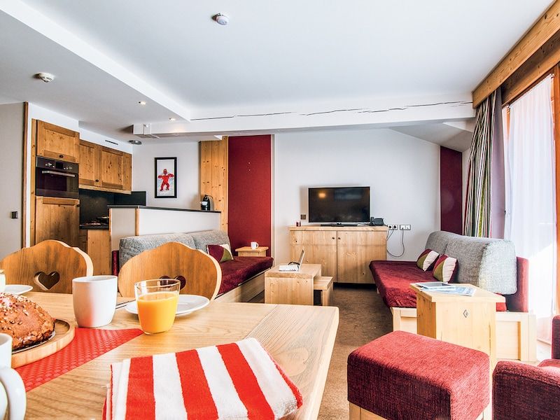 Appartement 8 personnes - 2 chambres - Duplex - Pierre & Vacances Résidence premium Les Chalets du Forum - Courchevel 1850