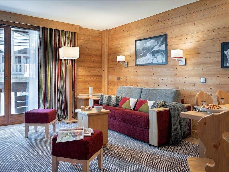 Appartement 6 personnes - 1 chambre + 1 coin nuit - Pierre & Vacances Résidence premium Les Chalets du Forum - Courchevel 1850