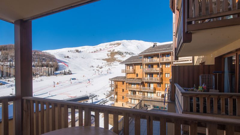 2 pièces 4 personnes vue pistes de ski - Appartement T. Bergerie A N°104 - 2P4 - Orcières Merlette 1850