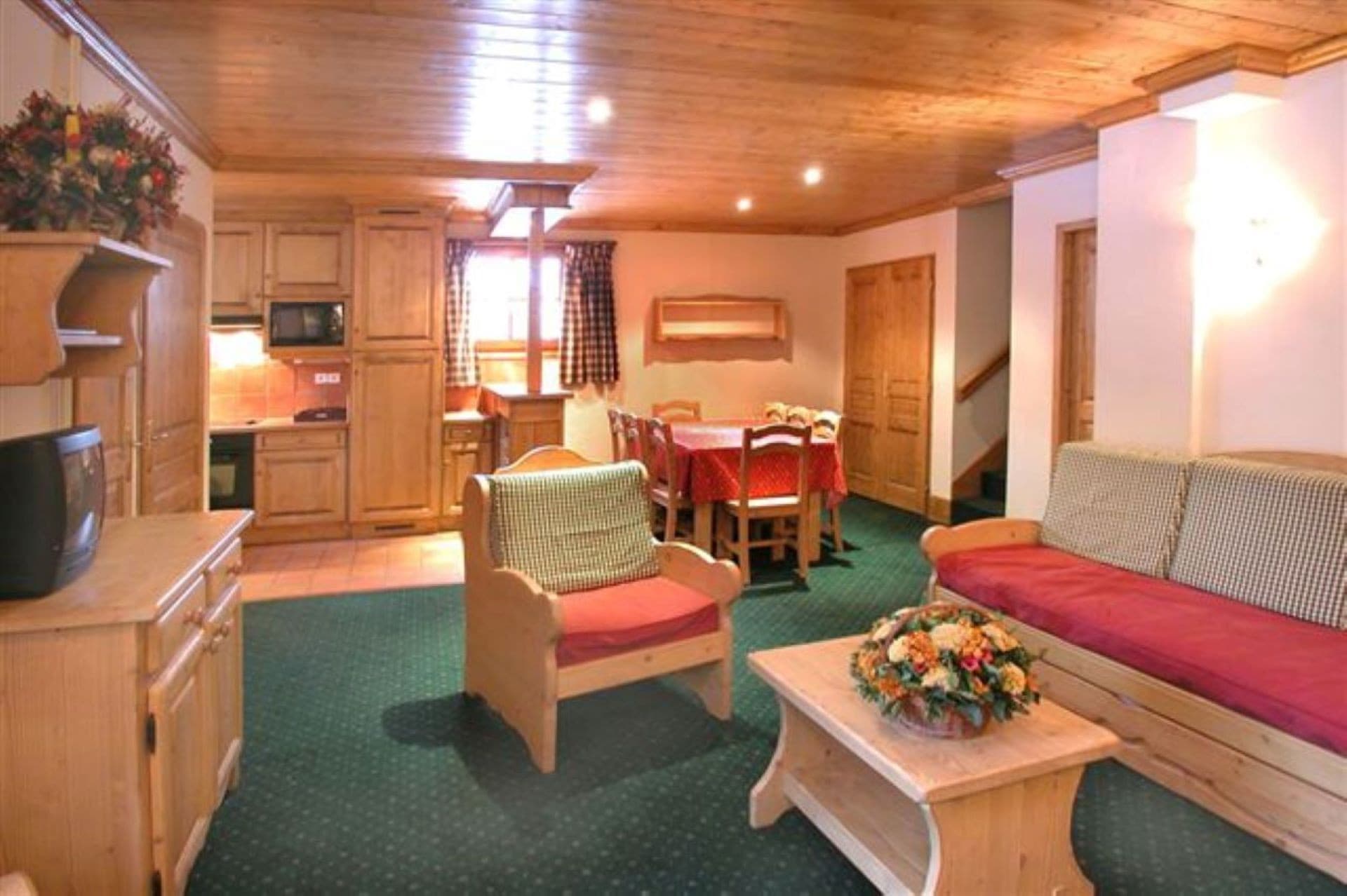 4 pièces 8 personnes - Appartement Alpina Lodge - 02 - Appt rdc duplex - 8 pers - Les Deux Alpes Centre