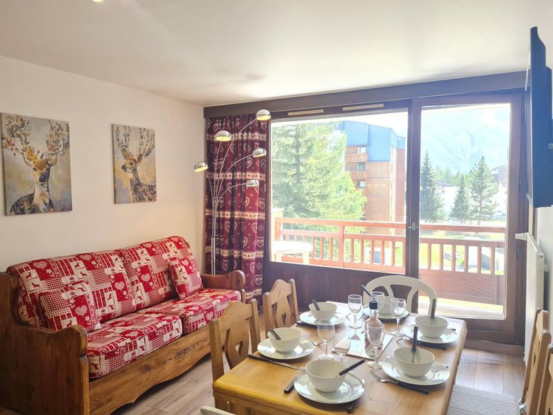 2 pièces 6 personnes vue montagne - Appartement Meijotel B N°400 - 2P6 - Les Deux Alpes Centre