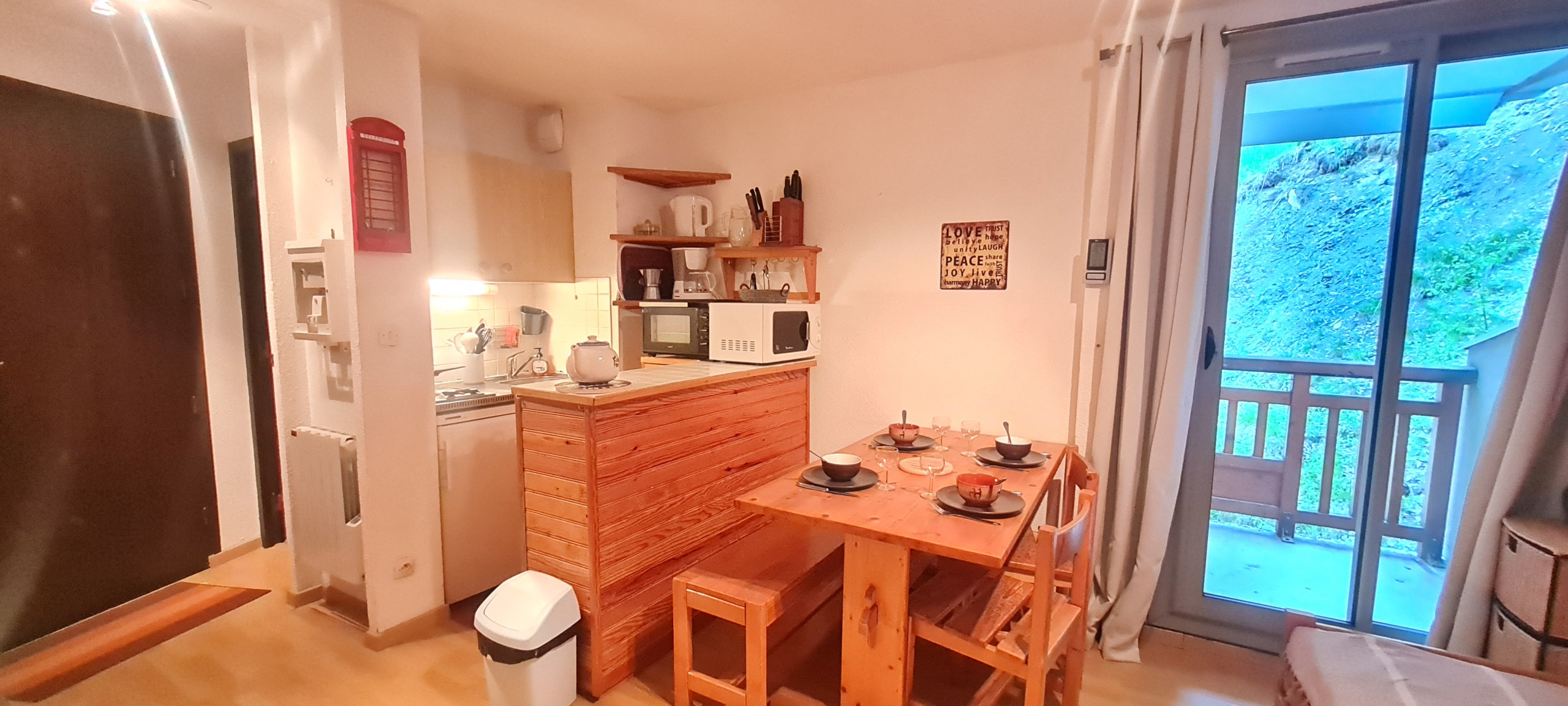 2 pièces 4 personnes - Appartement EQUINOXE-203- Appt 4 pers Souplex - Les Deux Alpes Centre