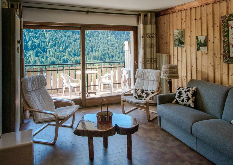 Studio 3 personnes vue montagne - Studio Champs Fleuris CFS7 COSY & VIEW 3 Pers. - Châtel