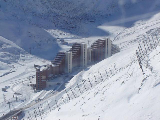 Studio 4 pers avec balcon sud, lave-vaisselle, pieds des pistes, proche commerces et services, 1800m - La Mongie