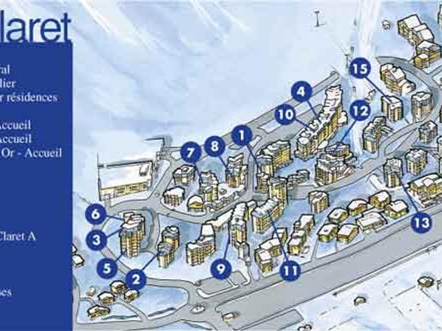 Appartement Tignes, 2 pièces, 5 personnes - Tignes Val Claret