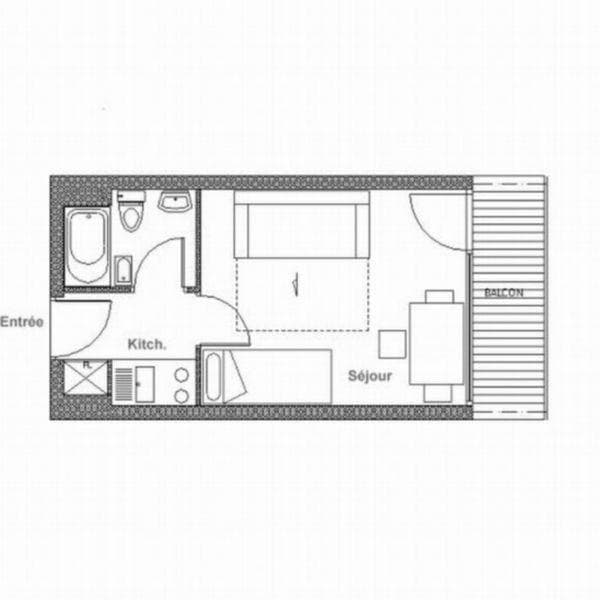 Appartements ARAVIS - Les Menuires Croisette