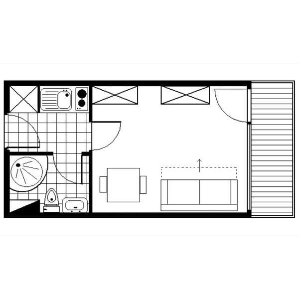 Appartements OISANS - Les Menuires Croisette