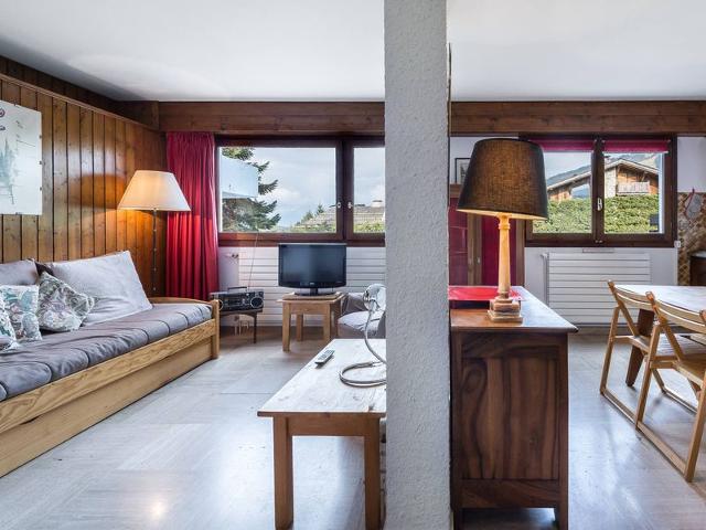 Studio cosy à Megève, proche pistes Rochebrune et centre, avec parking et TV FR-1-453-124 - Megève