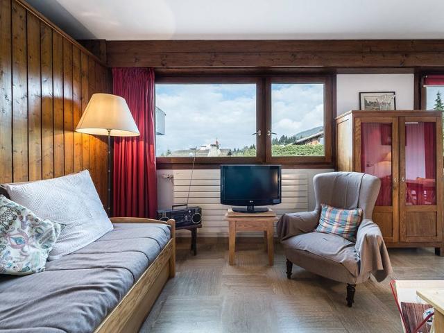 Studio cosy à Megève, proche pistes Rochebrune et centre, avec parking et TV FR-1-453-124 - Megève