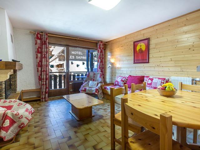 Appartement cosy, proche pistes et centre, 3 pièces, 6 pers, cheminée, balcon, parking FR-1-437-53 - La Clusaz