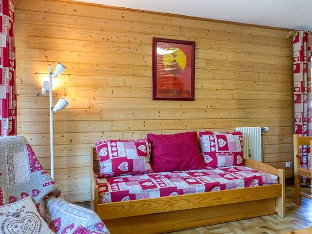 Appartement cosy, proche pistes et centre, 3 pièces, 6 pers, cheminée, balcon, parking FR-1-437-53 - La Clusaz