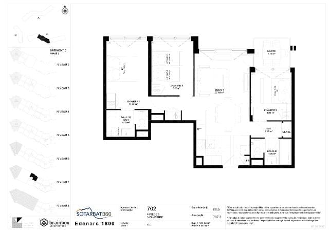 Appartement Les monarques - Les Arcs 1800