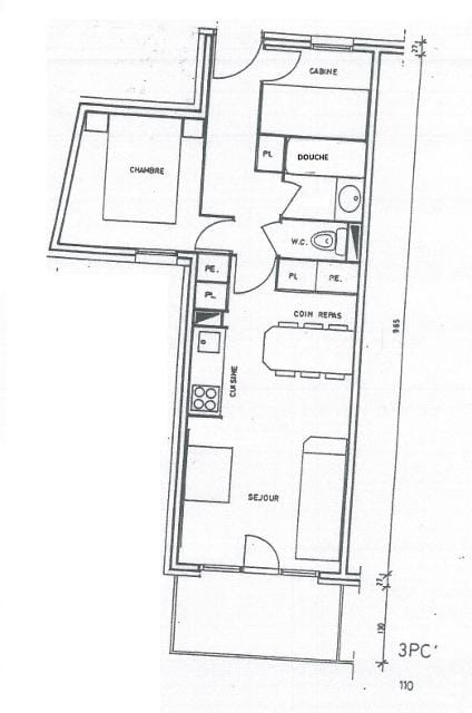 Appartement Le sextant - Plagne - Les Coches