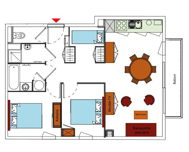 Appartements LES FERMES DE L'archaz - Valloire