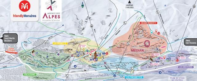 Appartements MEDIAN - Les Menuires Reberty 1850