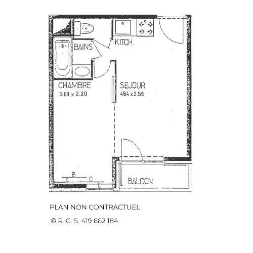 Appartements JETAY - Les Menuires Fontanettes