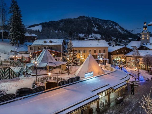 Appartement cosy 2 chambres, centre de Megève, balcon, wifi, parking FR-1-453-176 - Megève