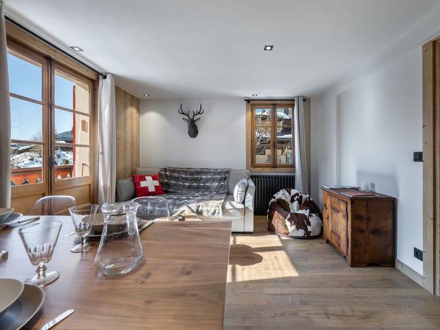 Appartement cosy 2 chambres, centre de Megève, balcon, wifi, parking FR-1-453-176 - Megève