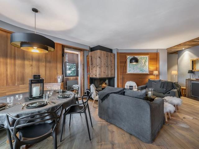 Appartement rénové 5 chambres avec balcon, cheminée et Wifi à 400m du centre de Megève FR-1-453-170 - Megève