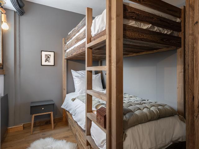 Appartement rénové 5 chambres avec balcon, cheminée et Wifi à 400m du centre de Megève FR-1-453-170 - Megève