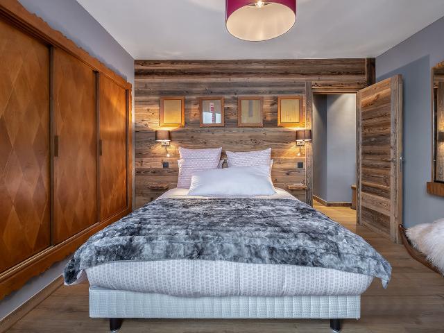 Appartement rénové 5 chambres avec balcon, cheminée et Wifi à 400m du centre de Megève FR-1-453-170 - Megève